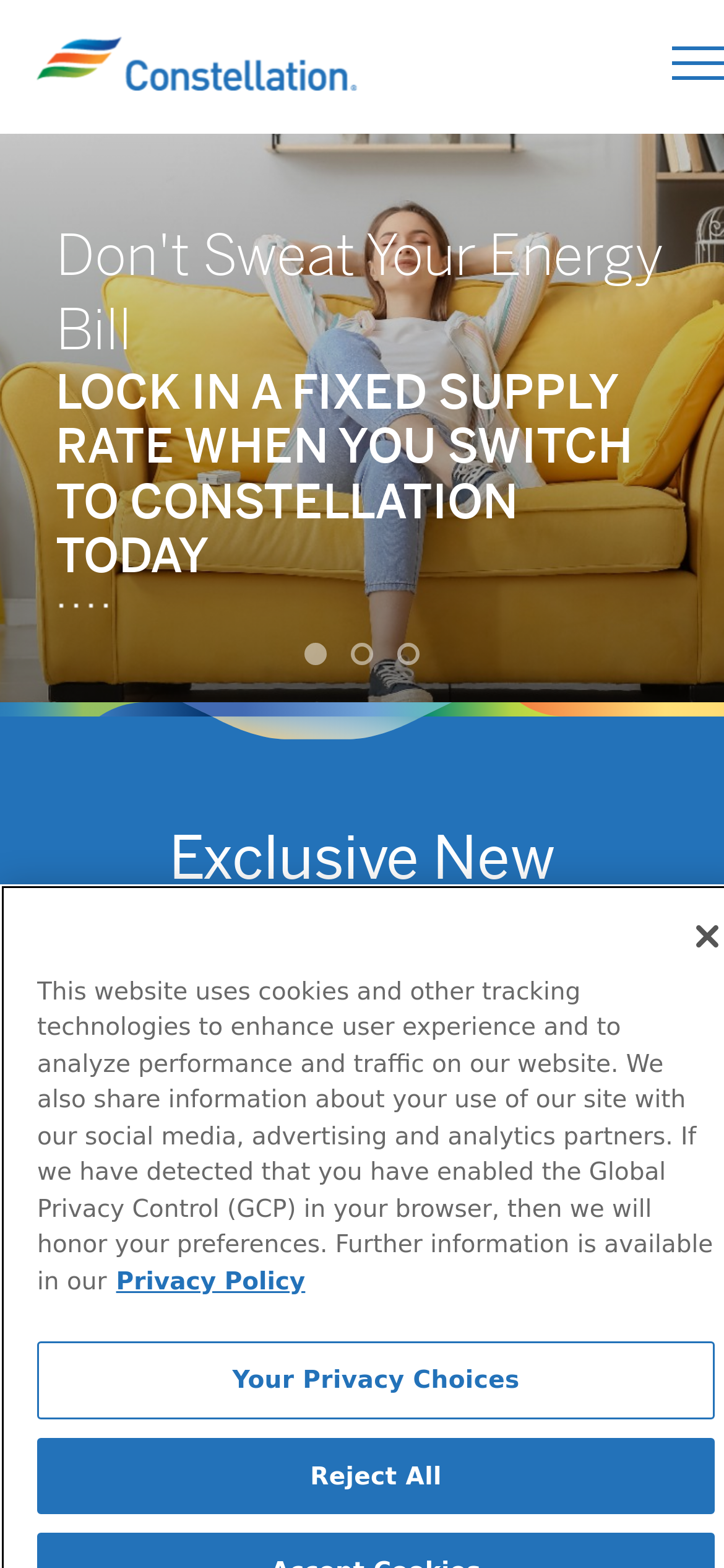 constellation.com Mobile Screenshot