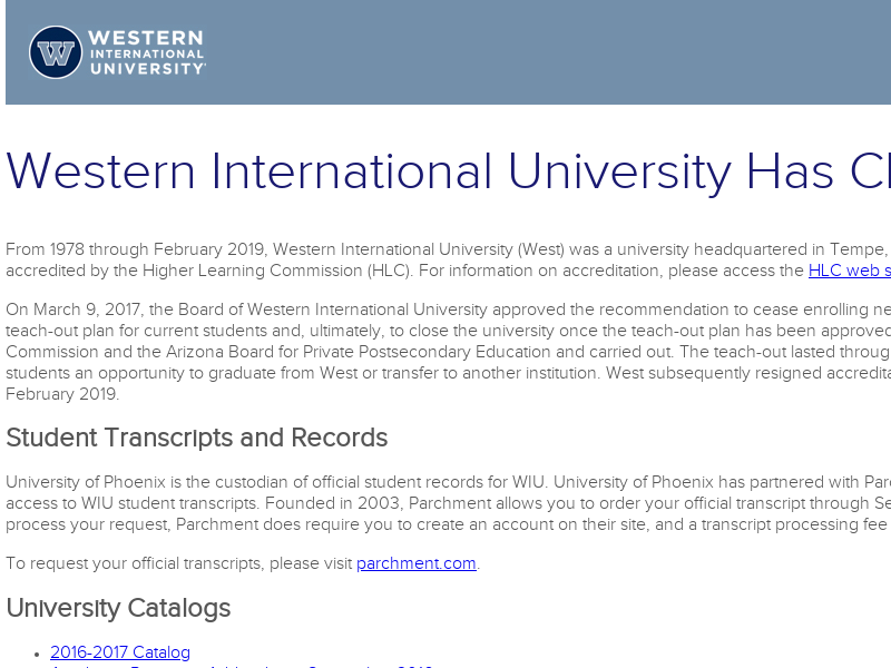 west.edu Desktop Screenshot