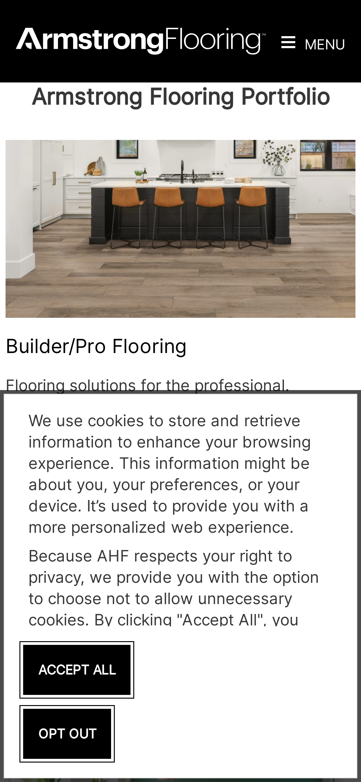 armstrongflooring.com Mobile Screenshot