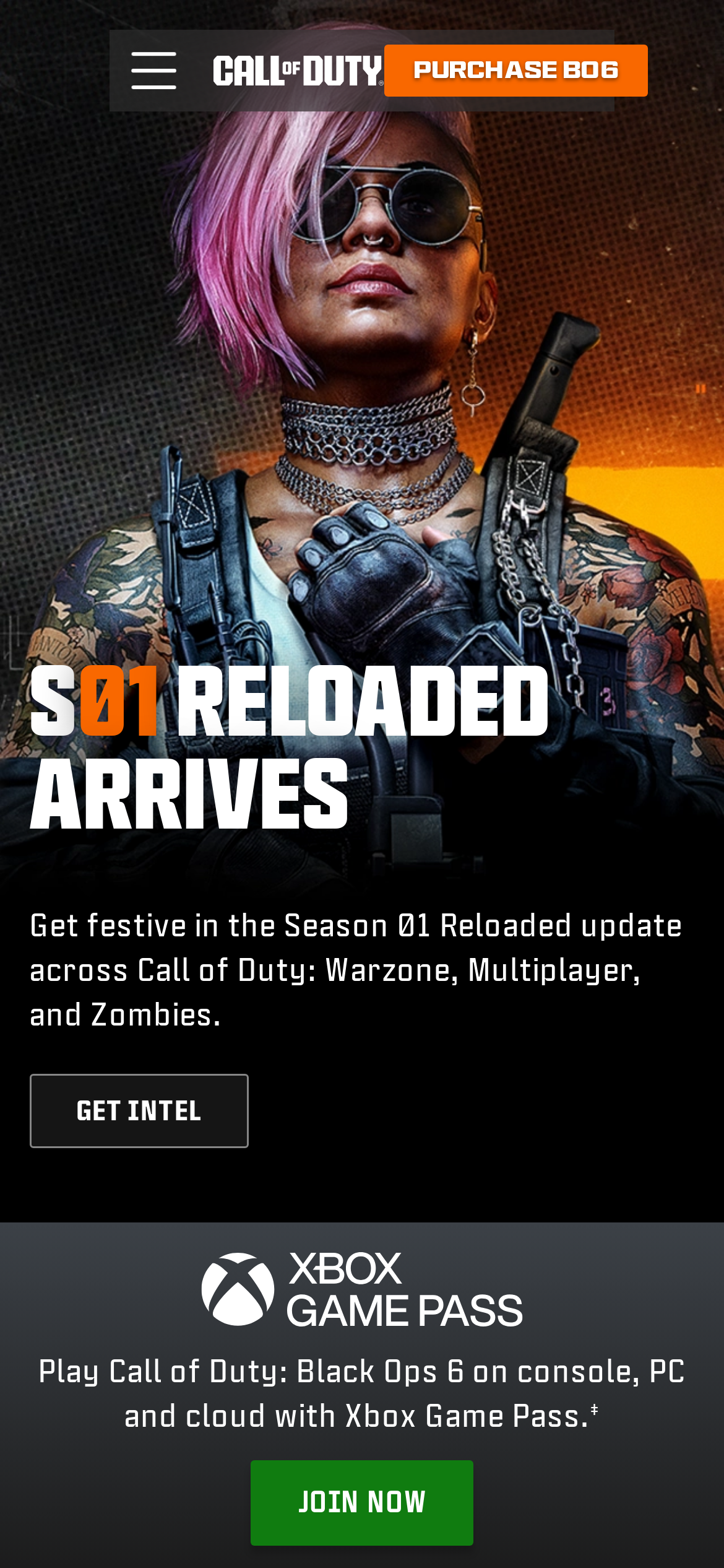 callofduty.com Mobile Screenshot