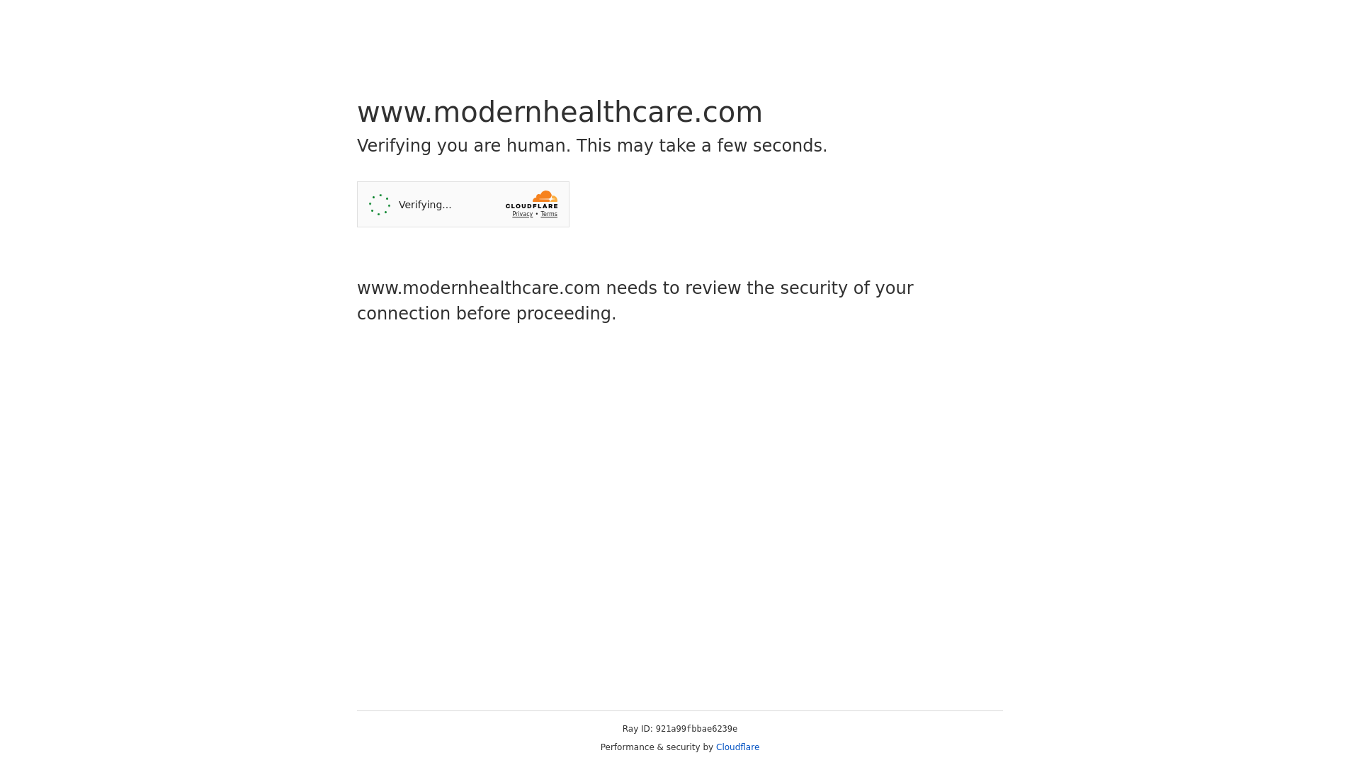 modernhealthcare.com Desktop Screenshot
