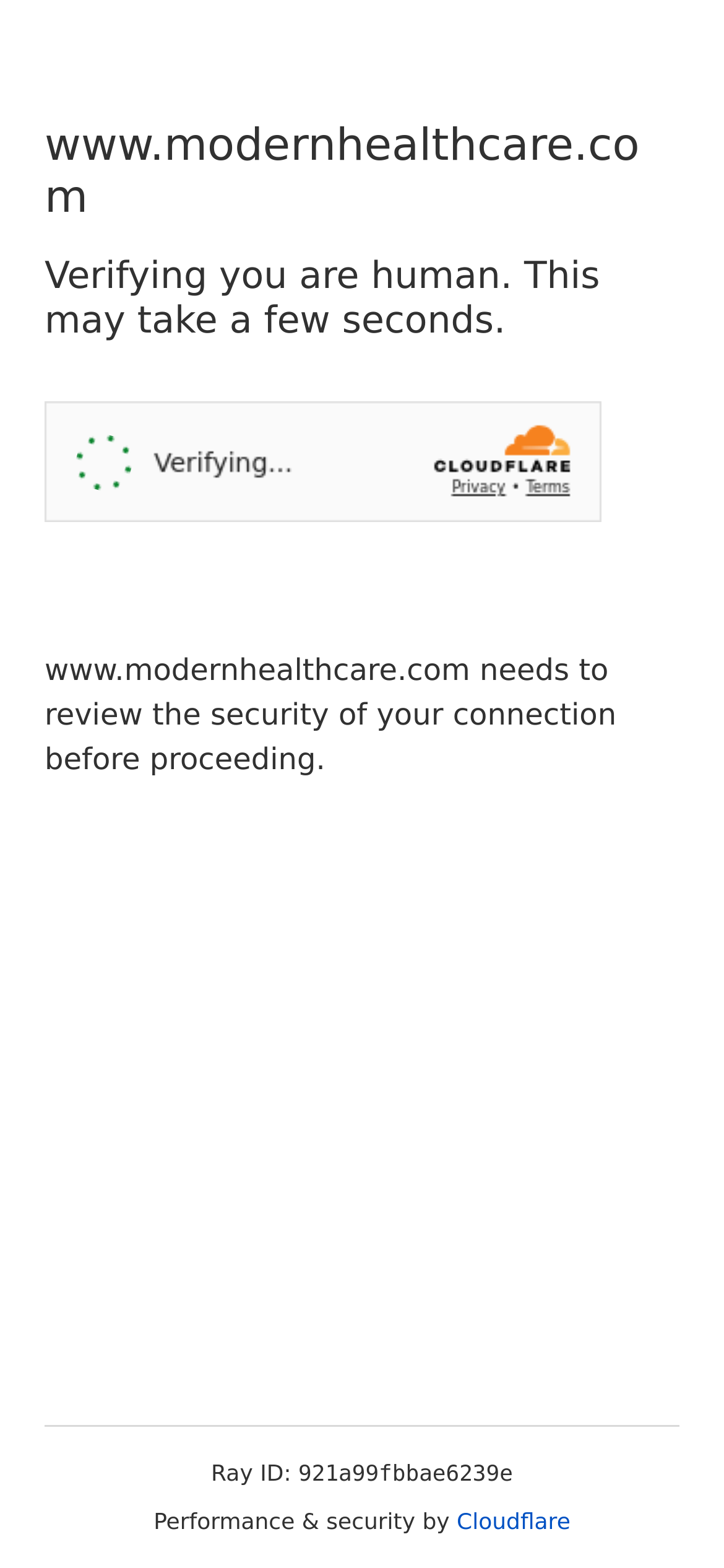 modernhealthcare.com Mobile Screenshot