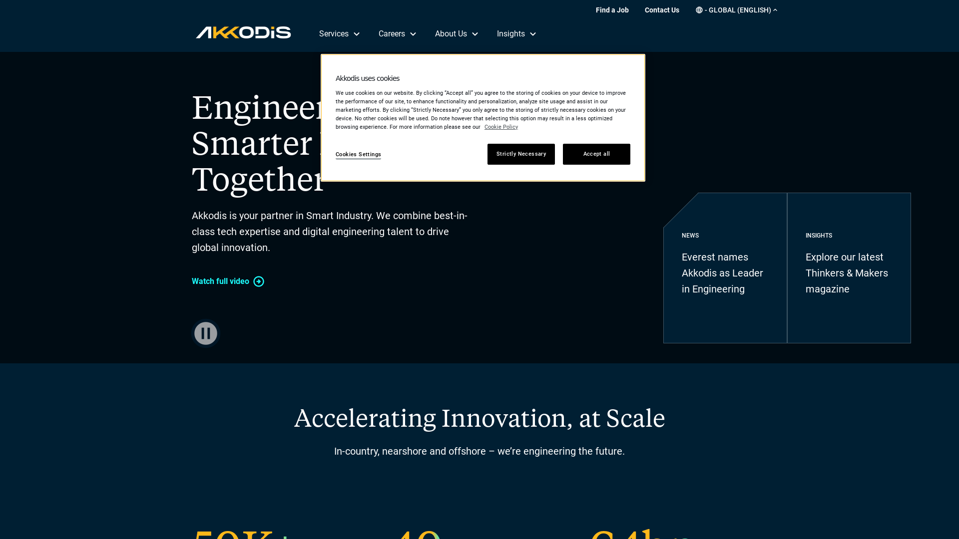modis.com Desktop Screenshot