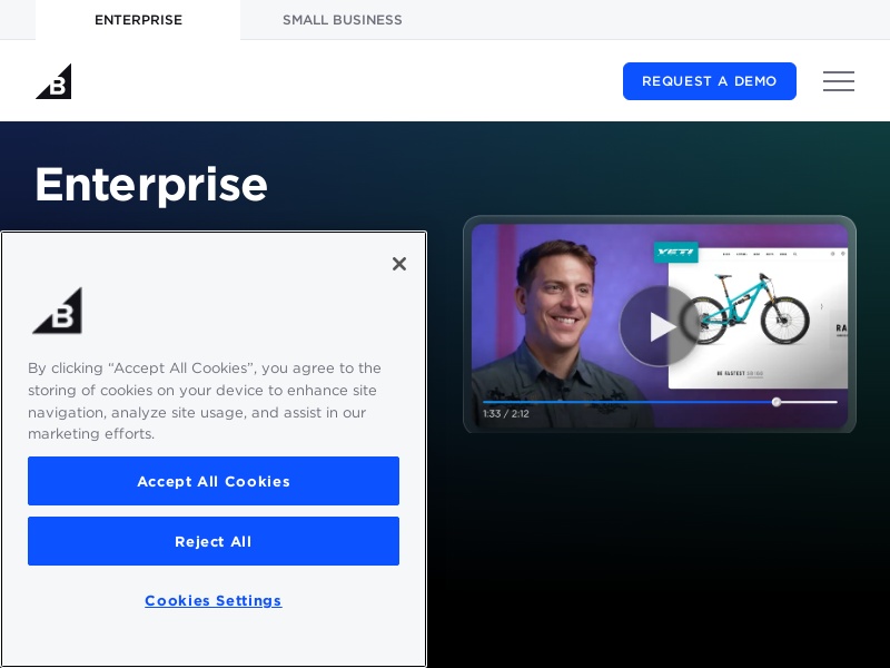 bigcommerce.com Desktop Screenshot