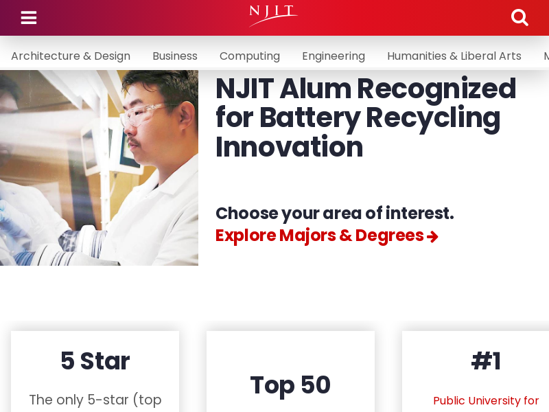 njit.edu Desktop Screenshot