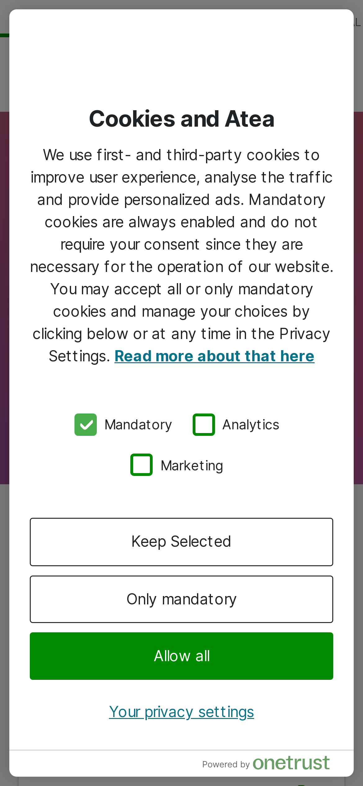 atea.dk Mobile Screenshot