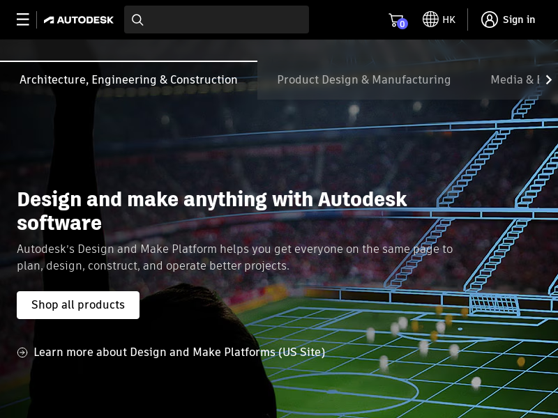 autodesk.com.hk Desktop Screenshot