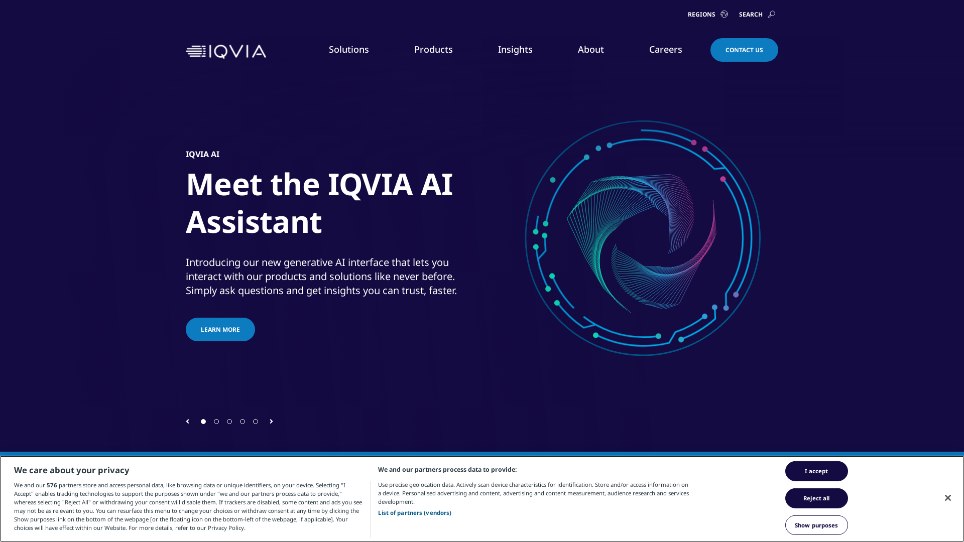 iqvia.com Desktop Screenshot