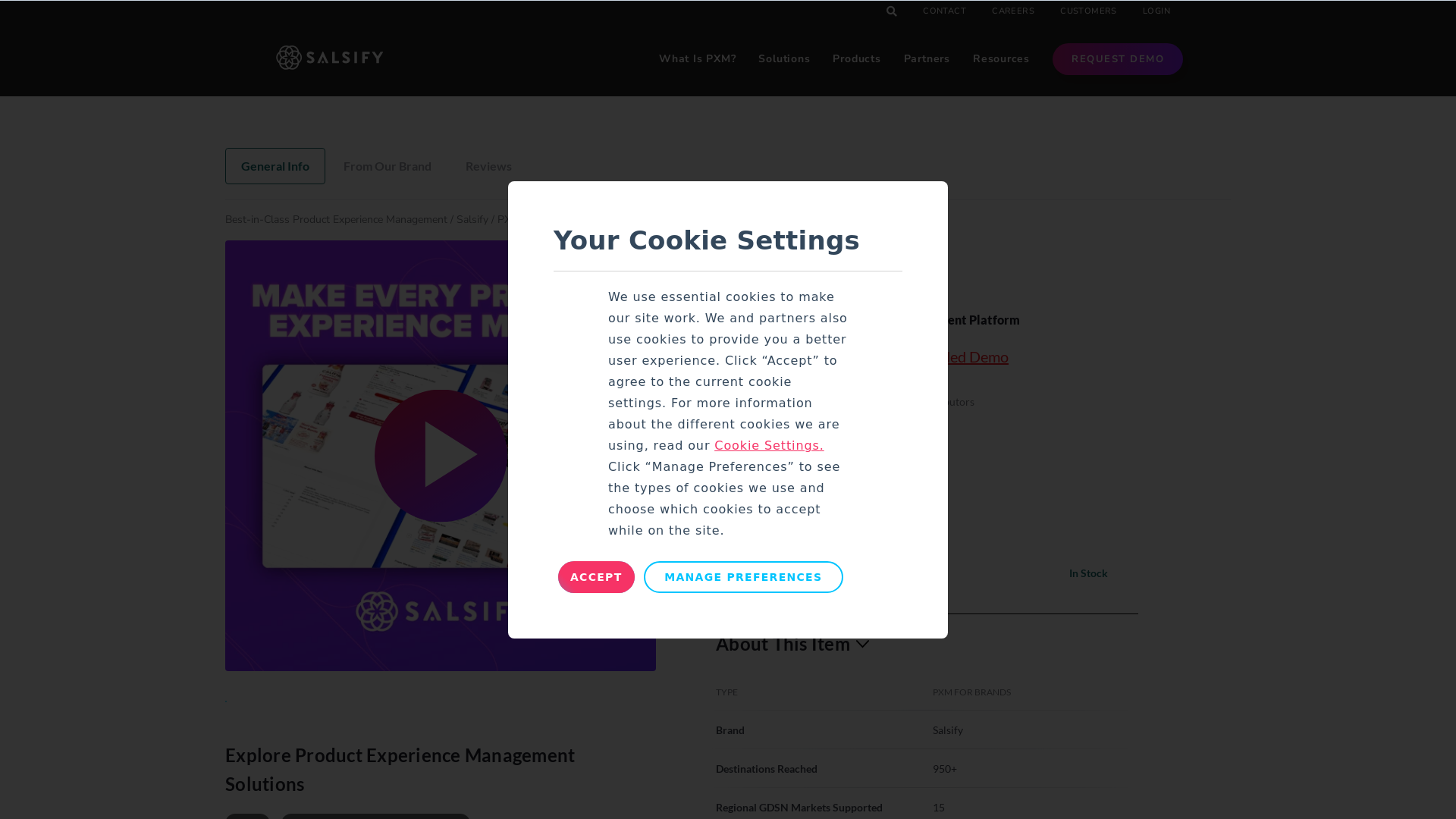 salsify.com Desktop Screenshot