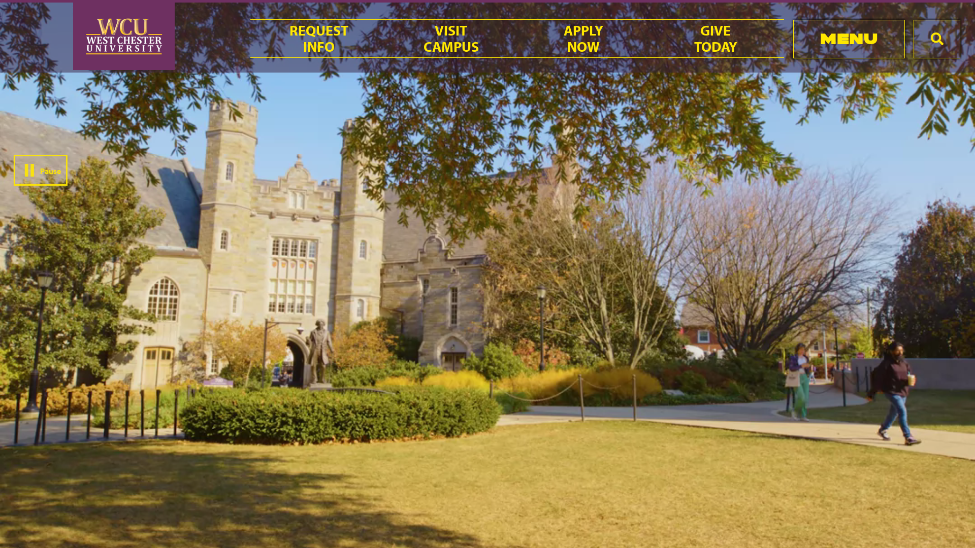 wcupa.edu Desktop Screenshot