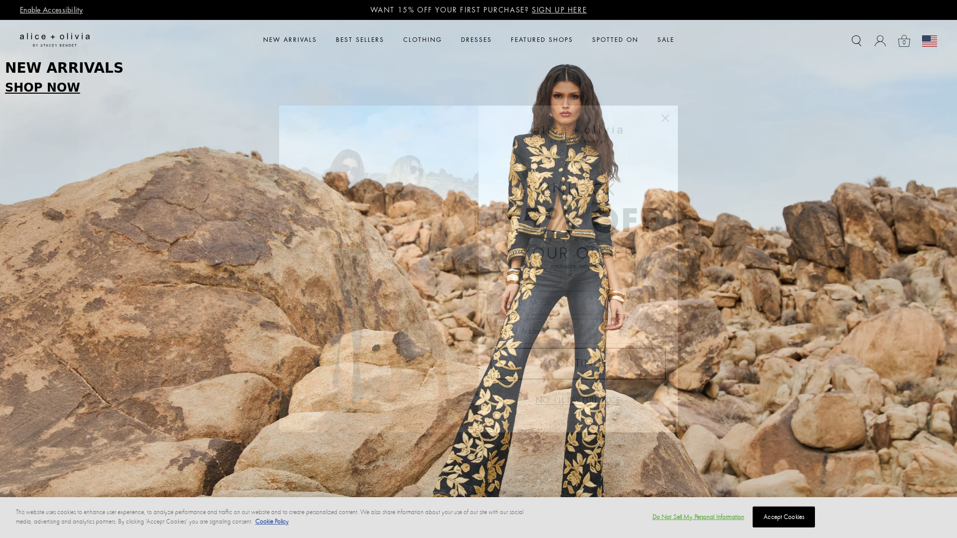 aliceandolivia.com Desktop Screenshot