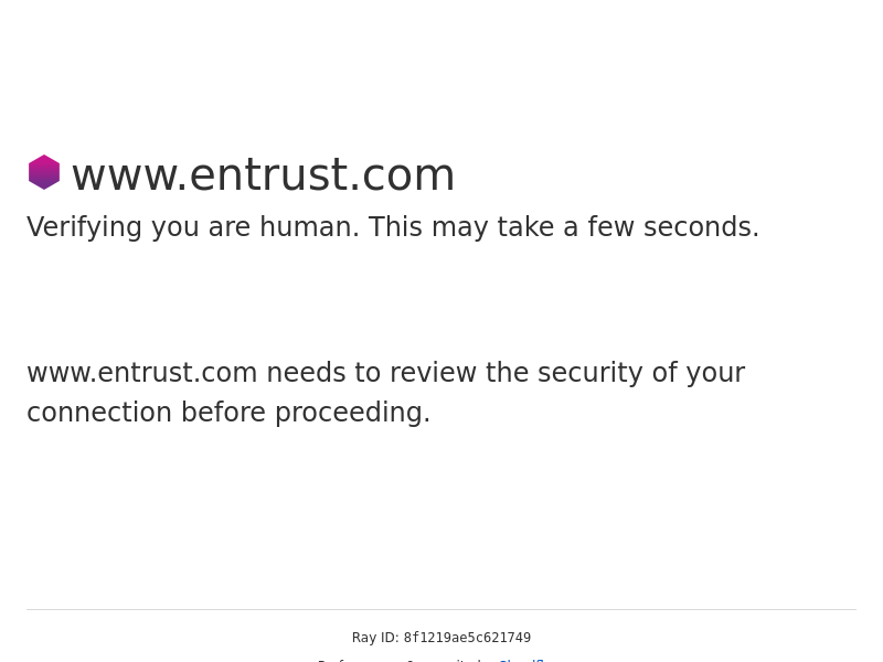 entrust.com Desktop Screenshot