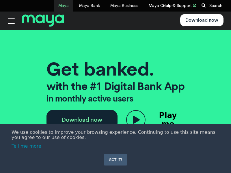 maya.ph Desktop Screenshot