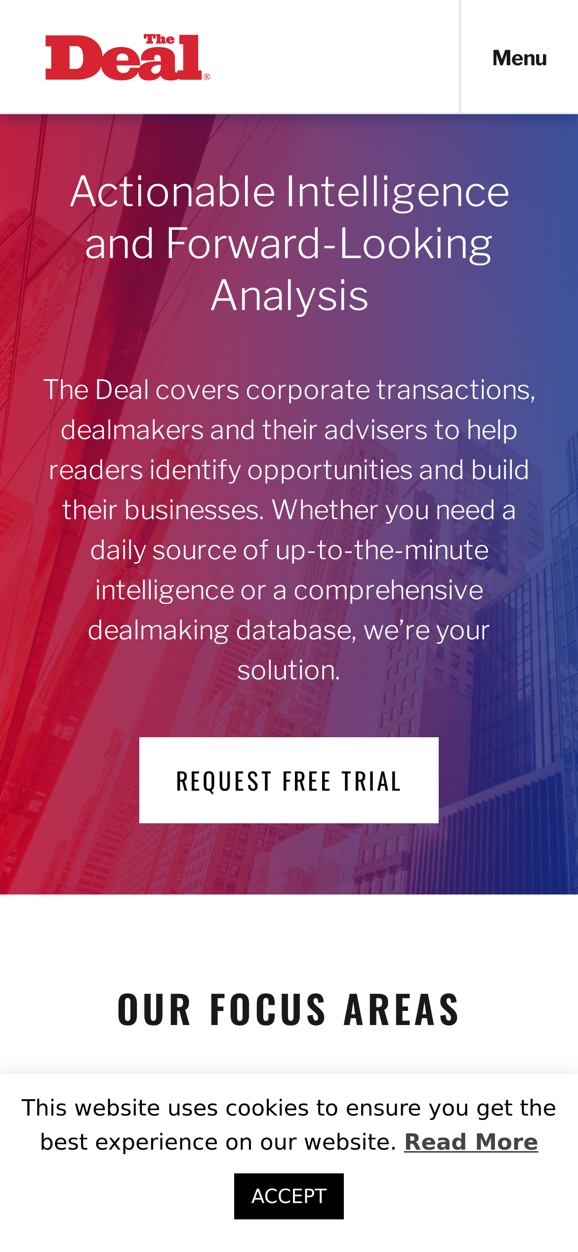 thedeal.com Mobile Screenshot