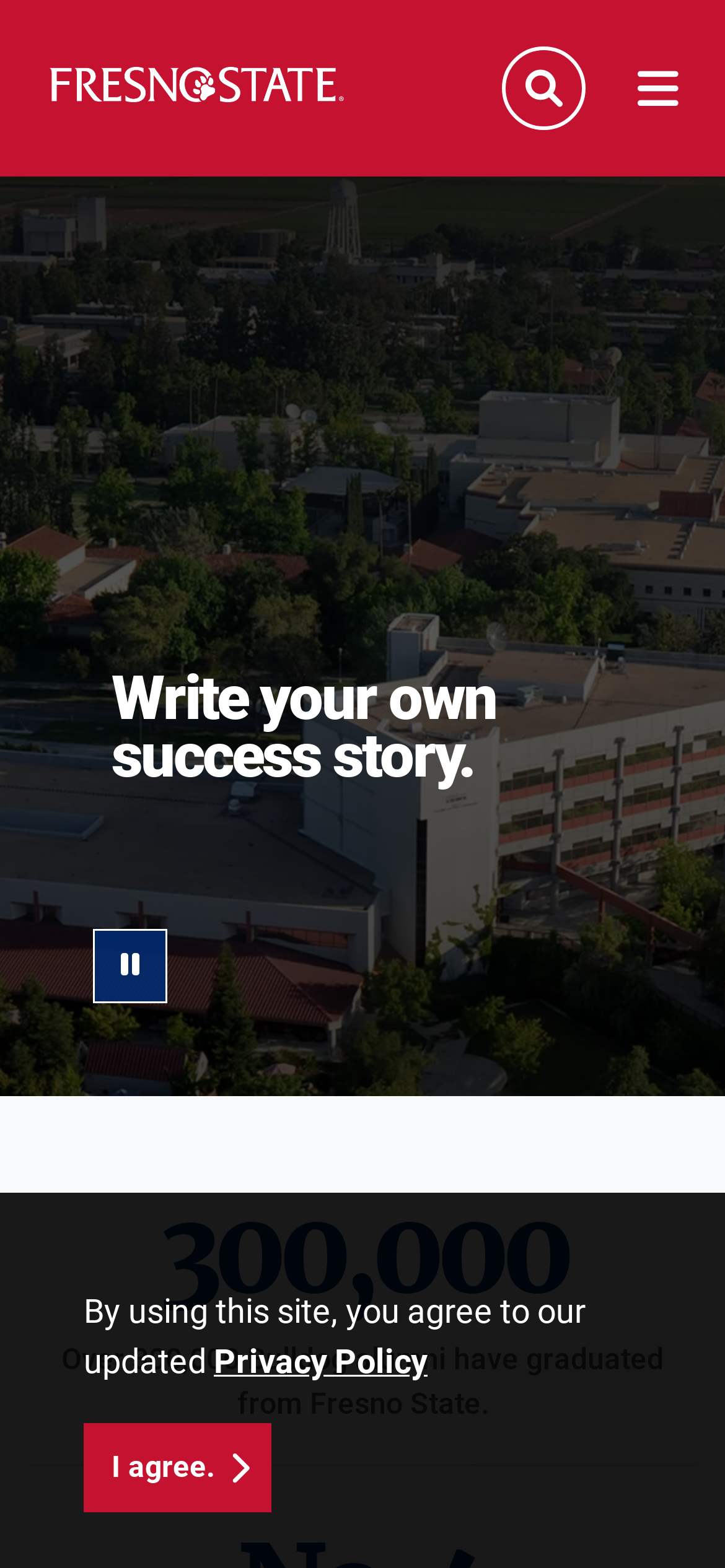 csufresno.edu Mobile Screenshot