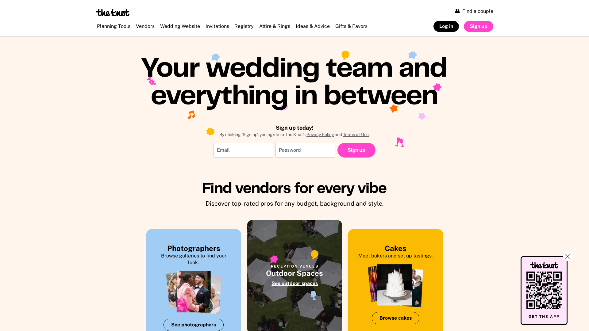 theknot.com Desktop Screenshot