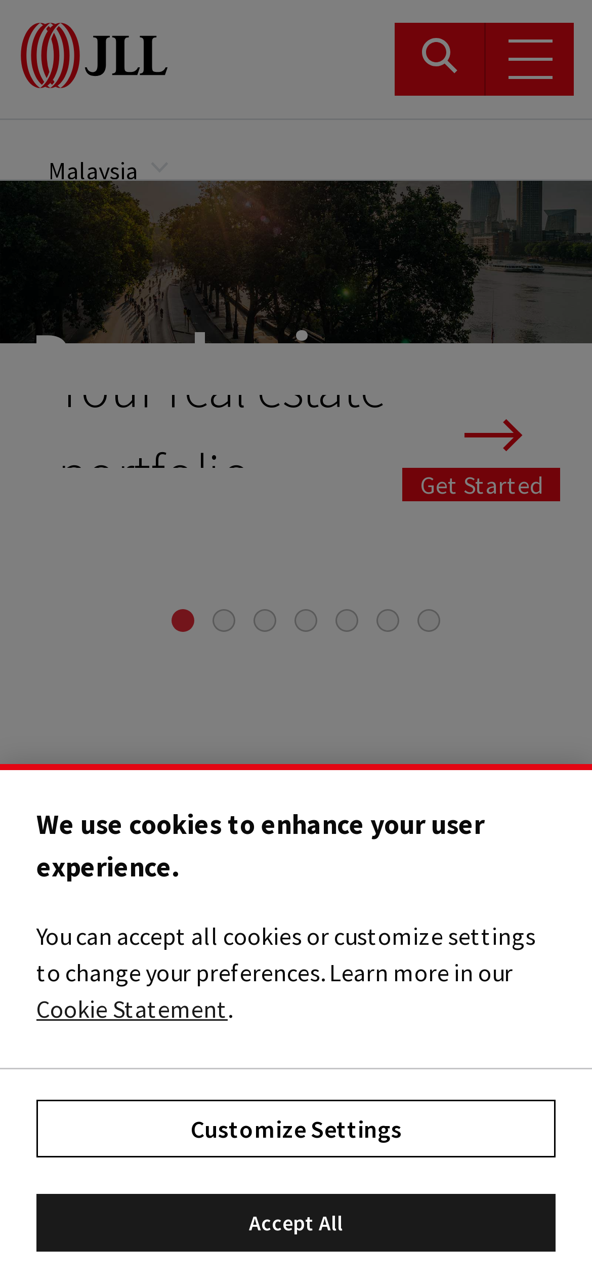 jll.com.my Mobile Screenshot