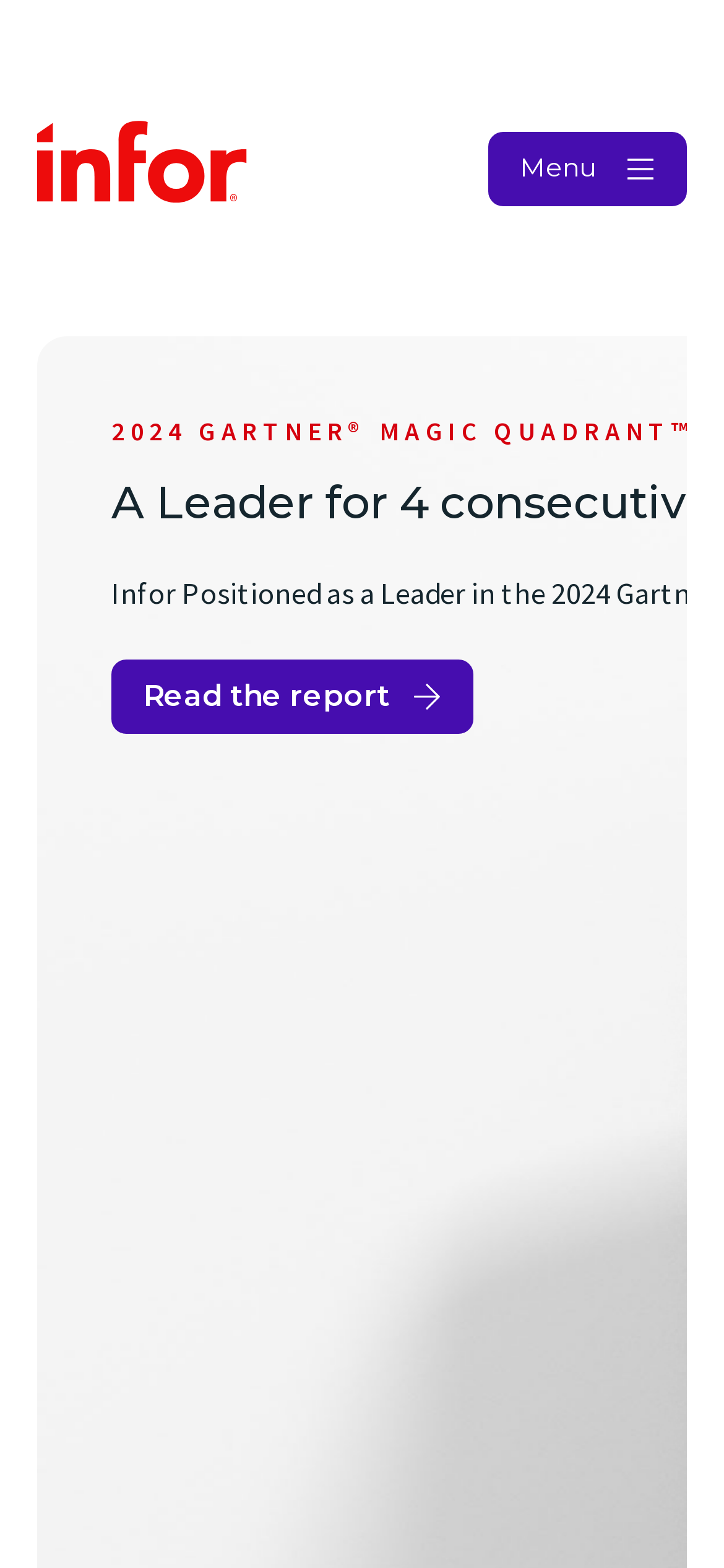 infor.com Mobile Screenshot