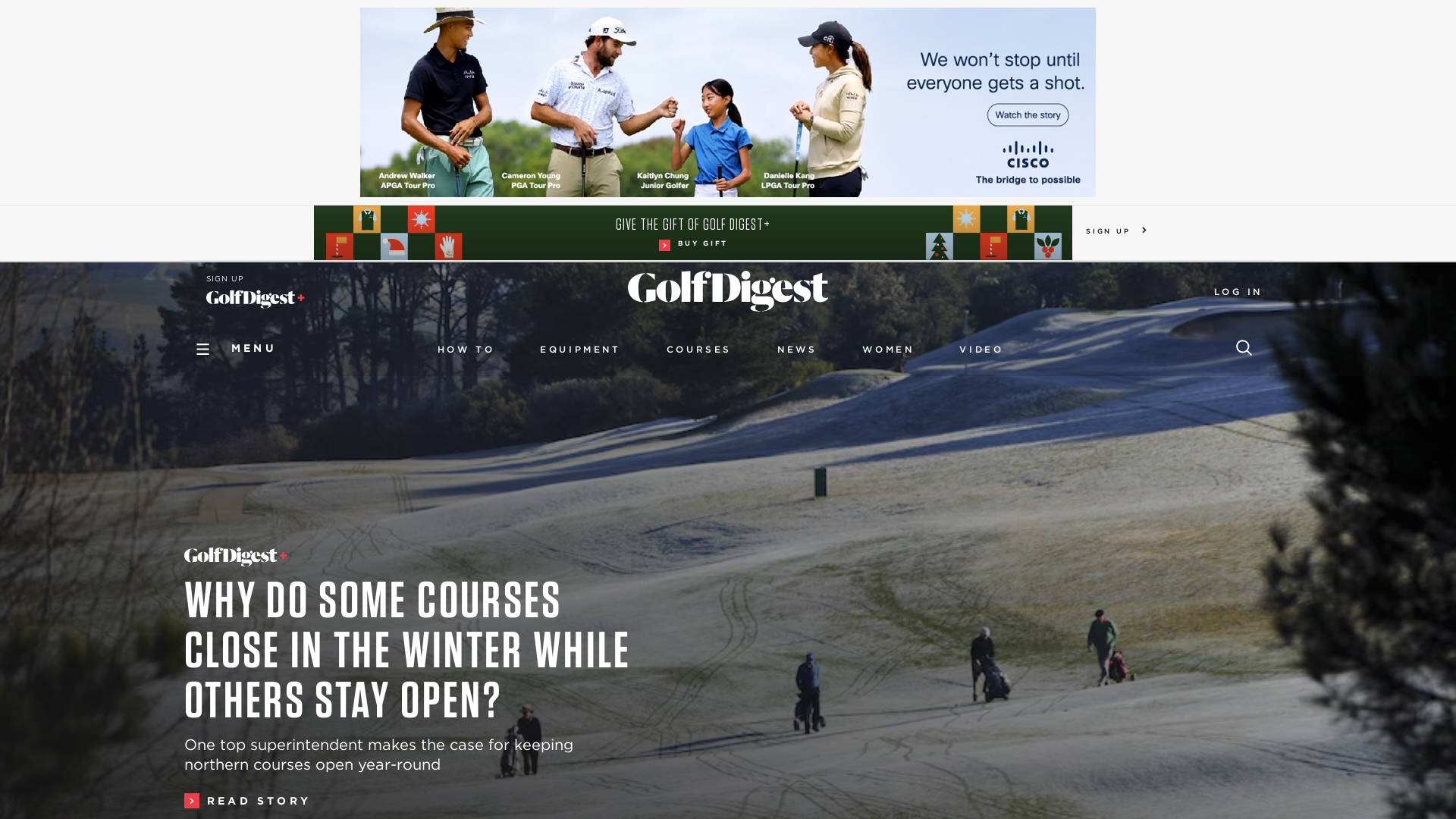 golfdigest.com Desktop Screenshot