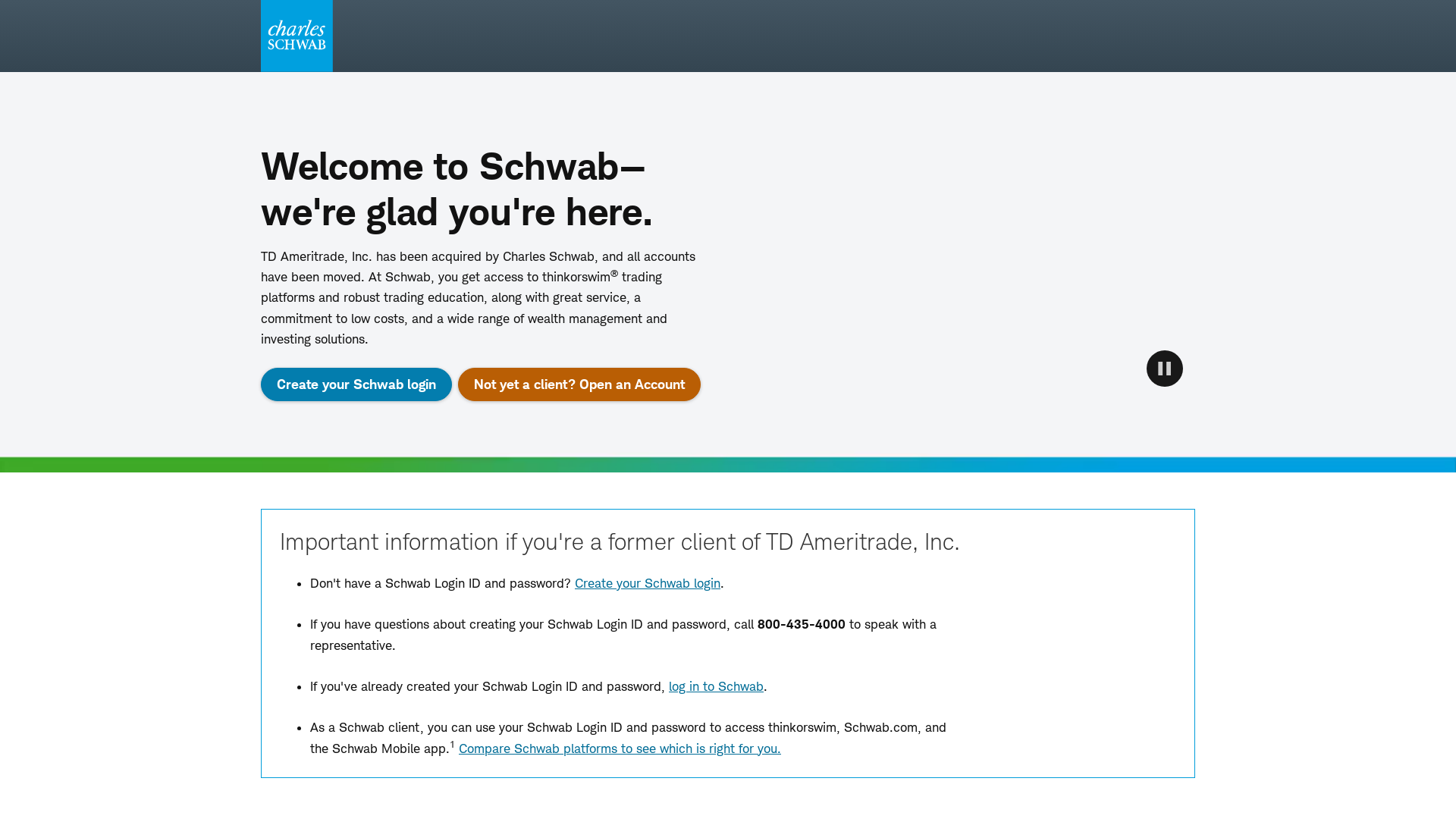 tdameritrade.com Desktop Screenshot