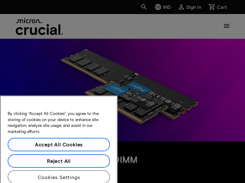 crucial.in Desktop Screenshot