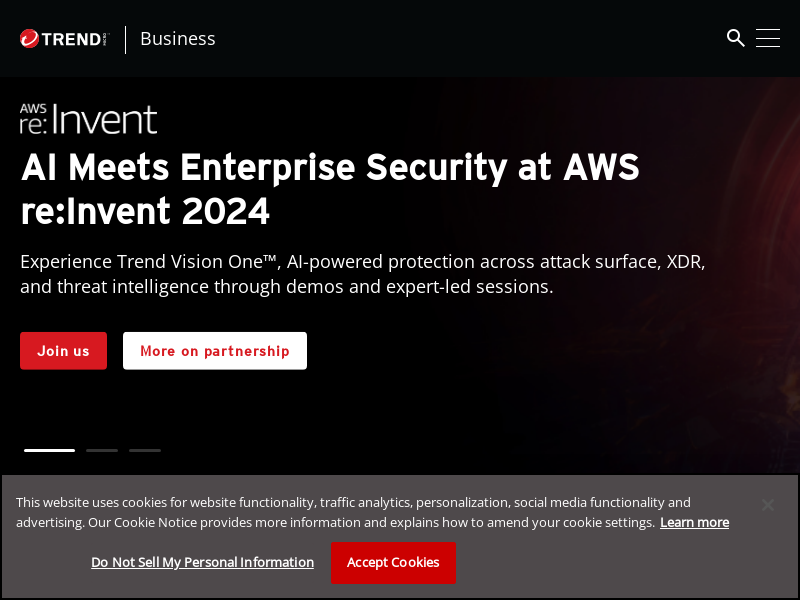trendmicro-europe.com Desktop Screenshot