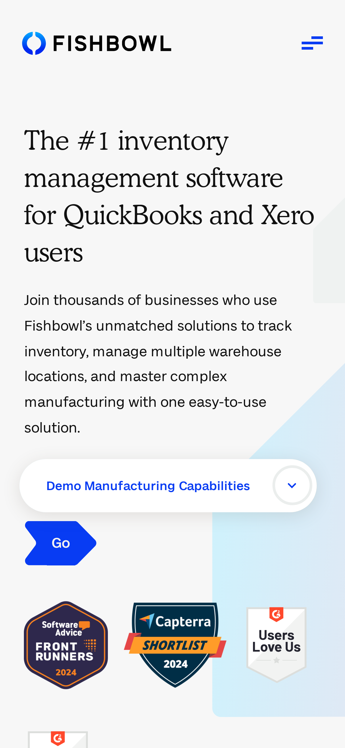 fishbowlinventory.com Mobile Screenshot