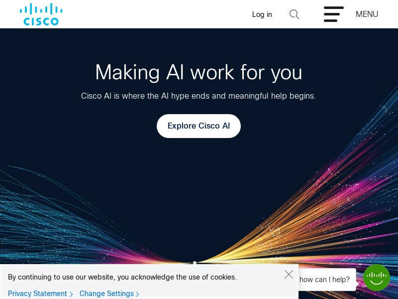 cisco.com Desktop Screenshot
