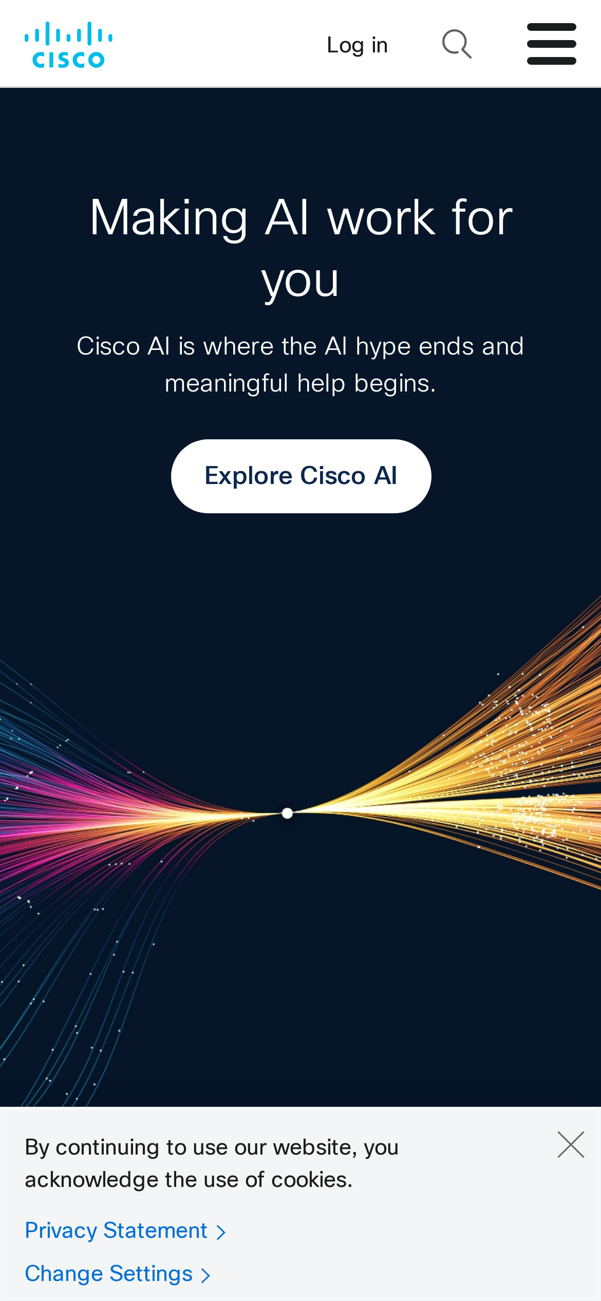 cisco.com Mobile Screenshot