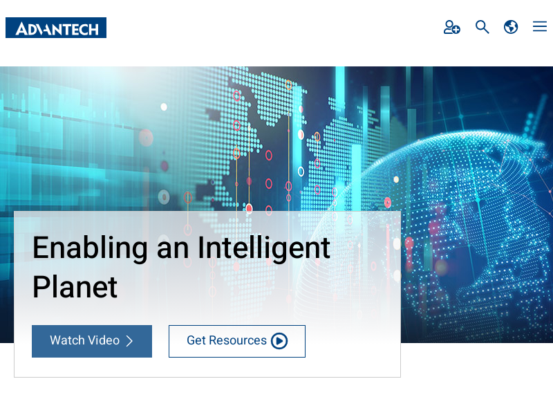 advantech.com Desktop Screenshot