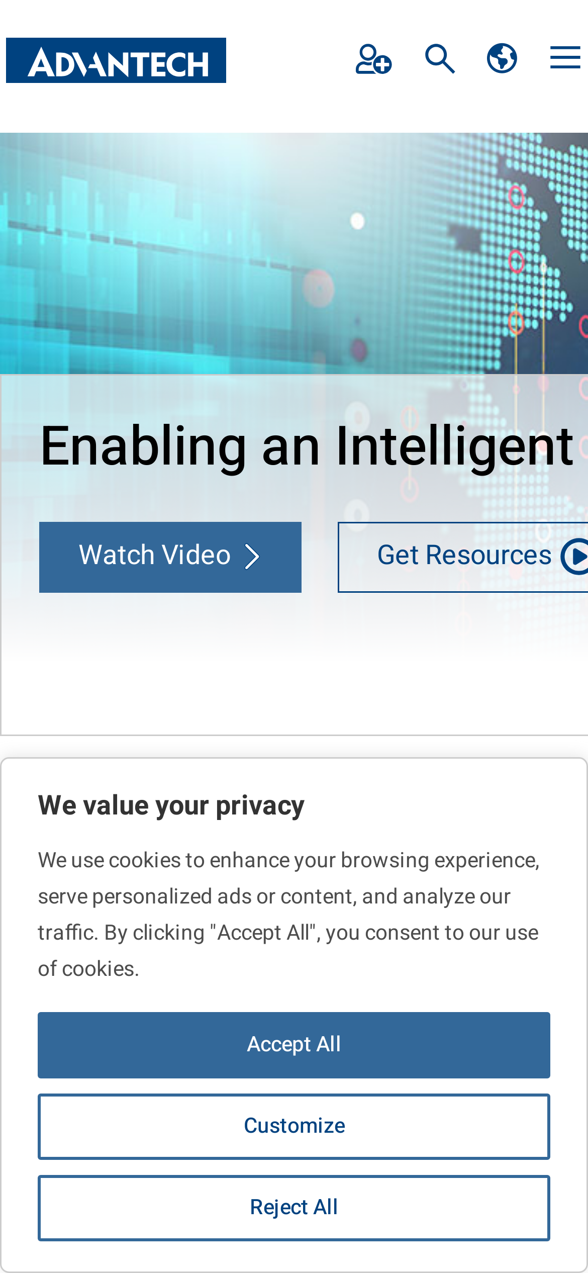 advantech.com Mobile Screenshot