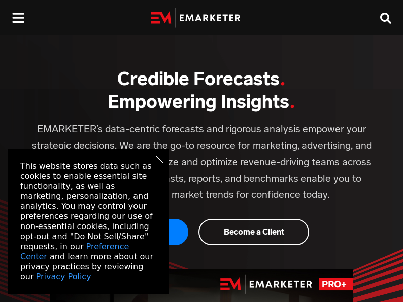 emarketer.com Desktop Screenshot