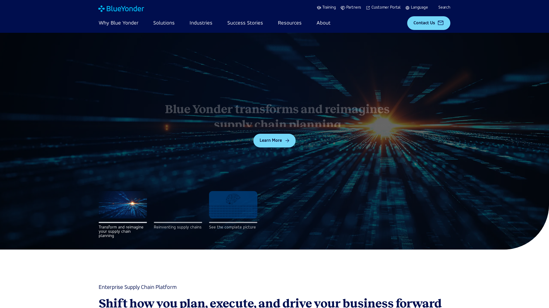 blueyonder.com Desktop Screenshot