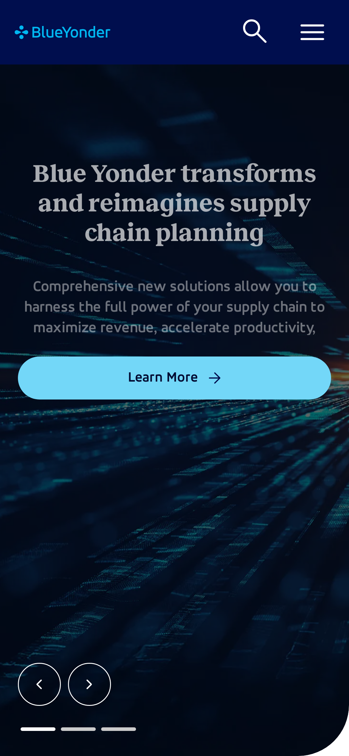 blueyonder.com Mobile Screenshot