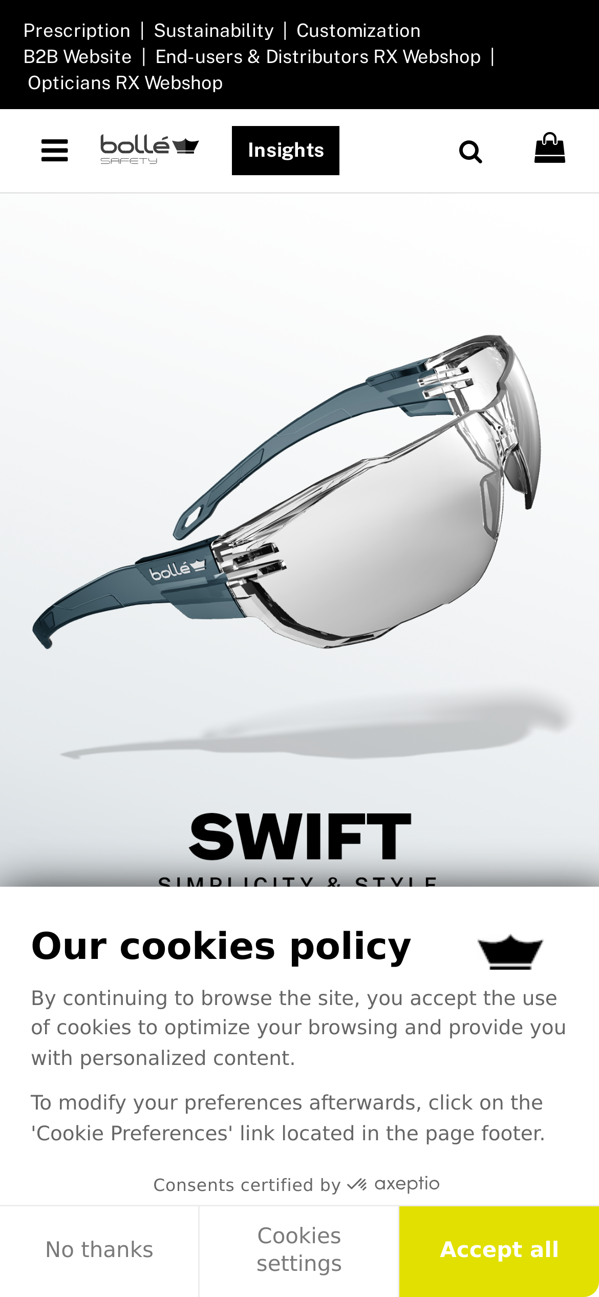 bolle-safety.com Mobile Screenshot