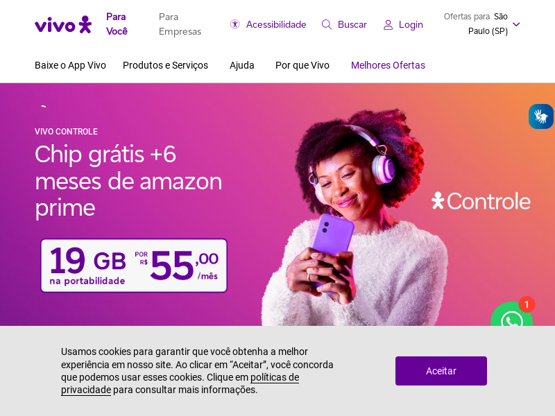 vivo.com.br Desktop Screenshot