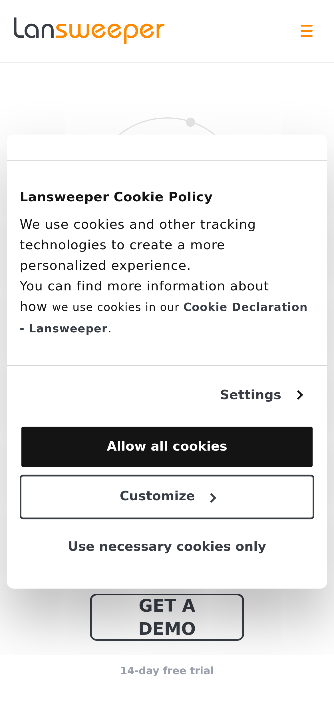 lansweeper.com Mobile Screenshot