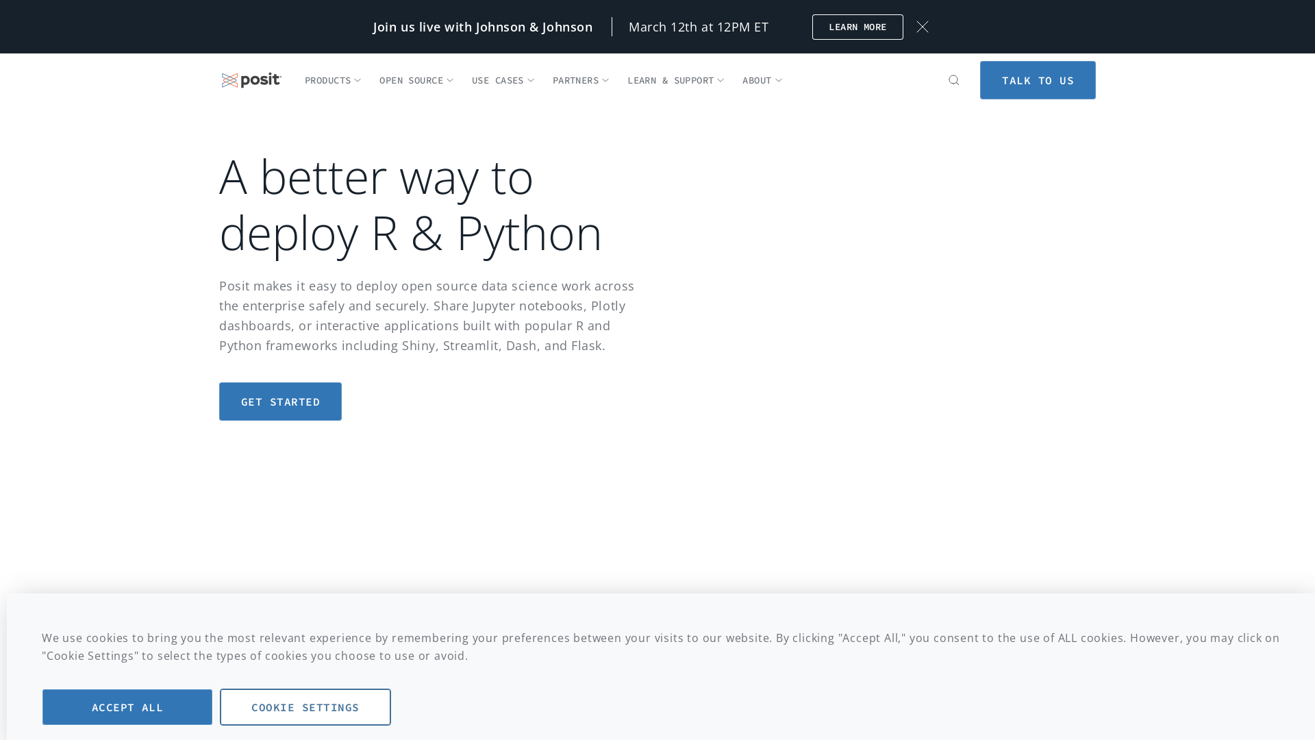 rstudio.com Desktop Screenshot