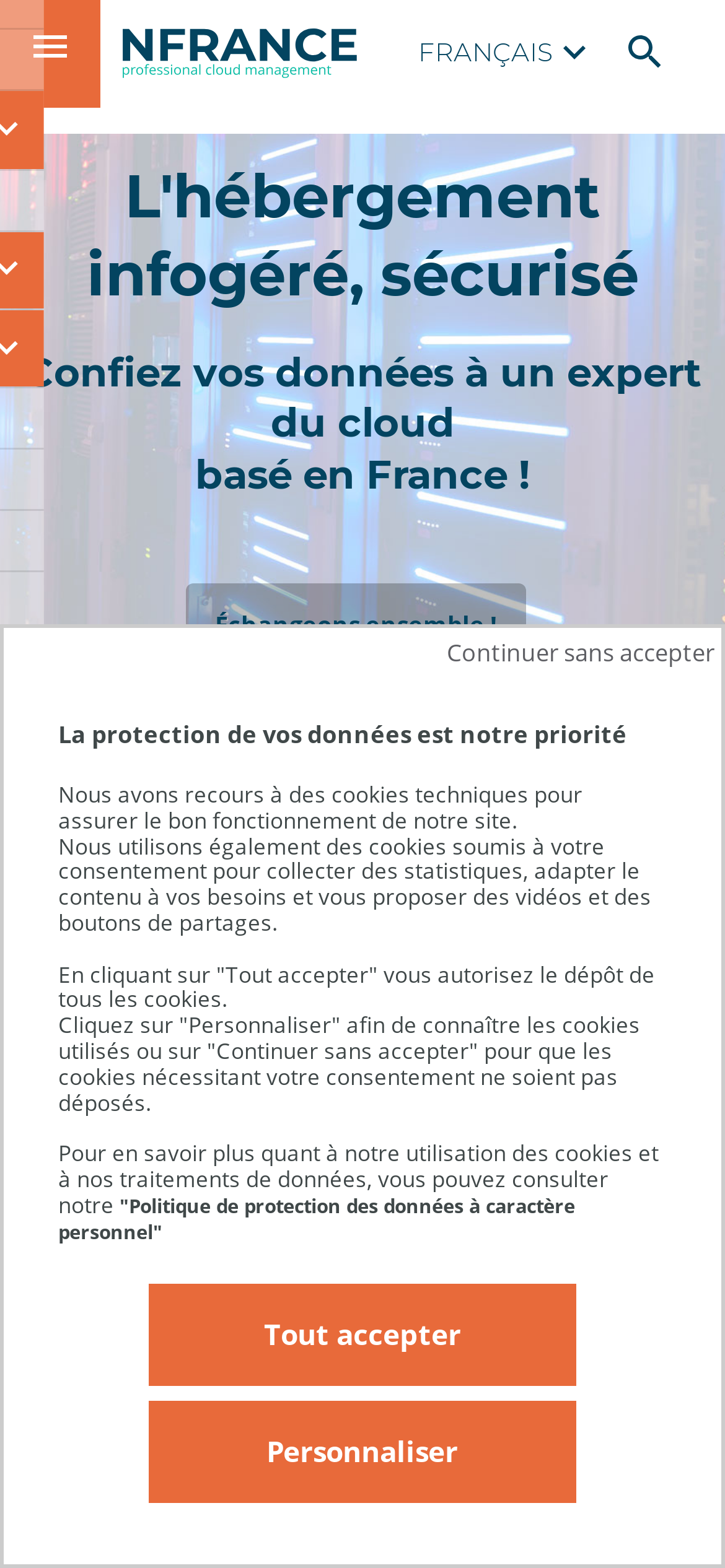 nfrance.com Mobile Screenshot