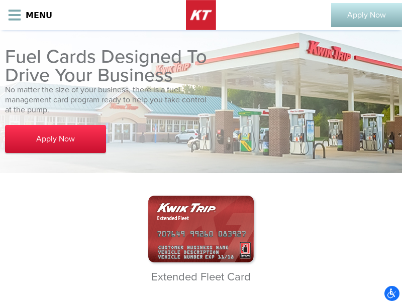 kwiktripfleet.com Desktop Screenshot