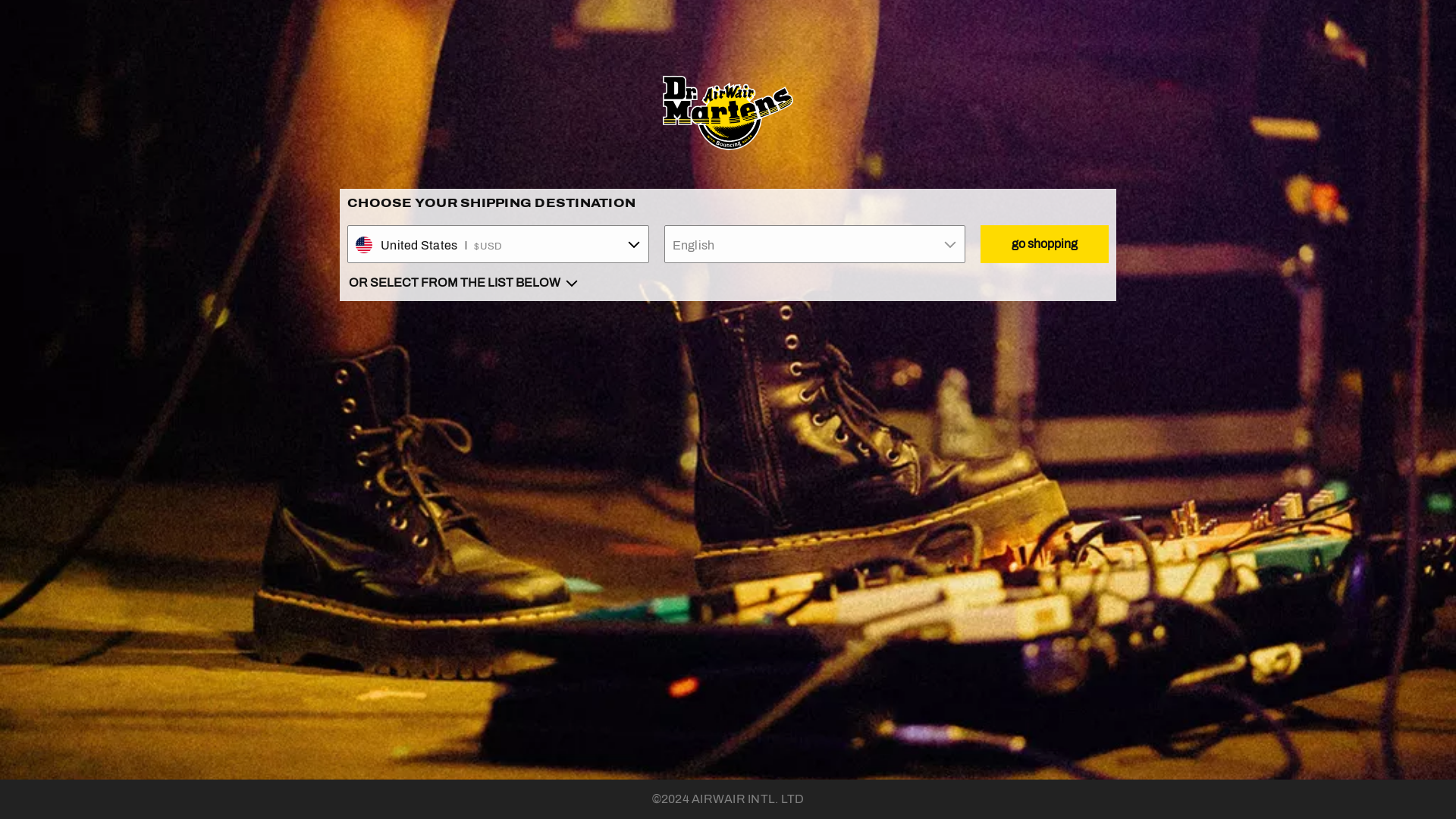 drmartens.com Desktop Screenshot
