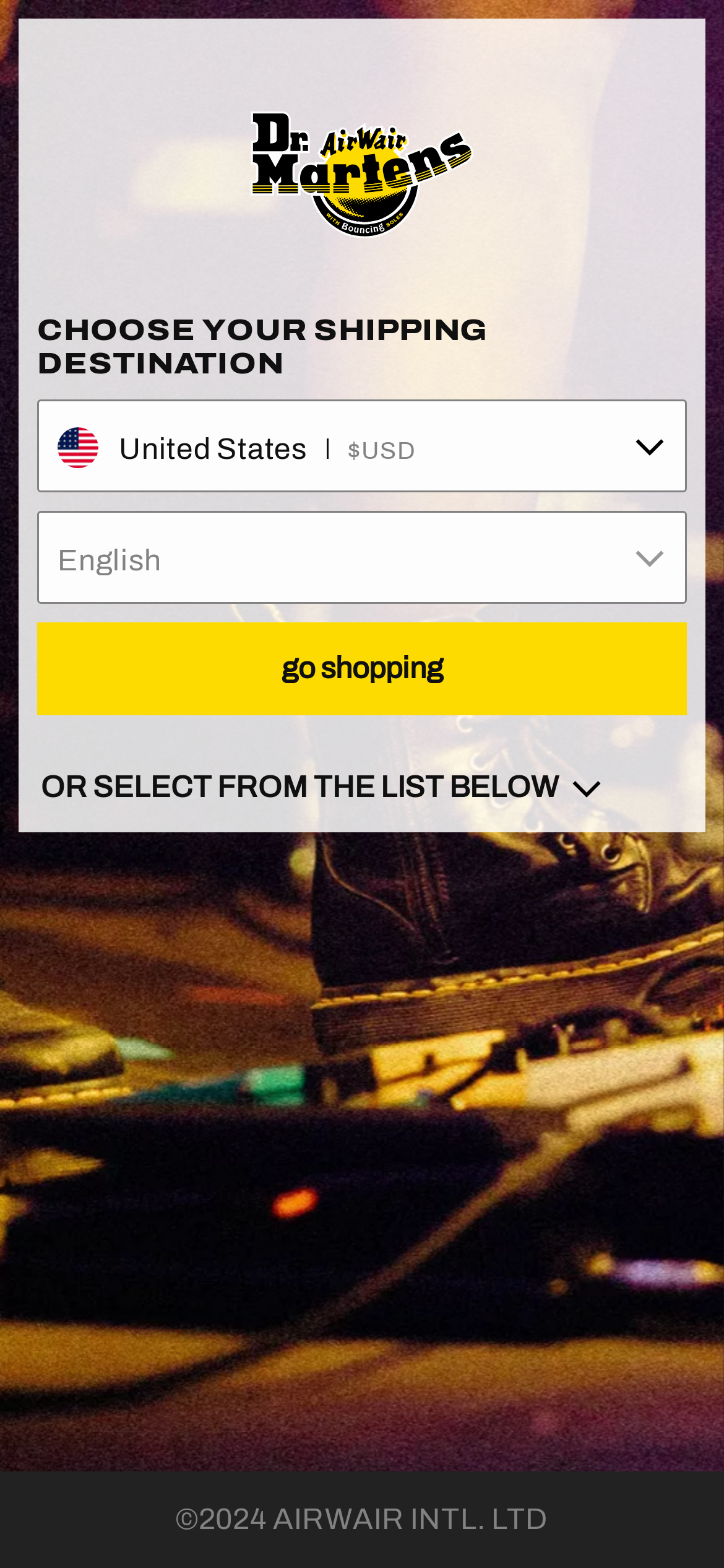 drmartens.com Mobile Screenshot