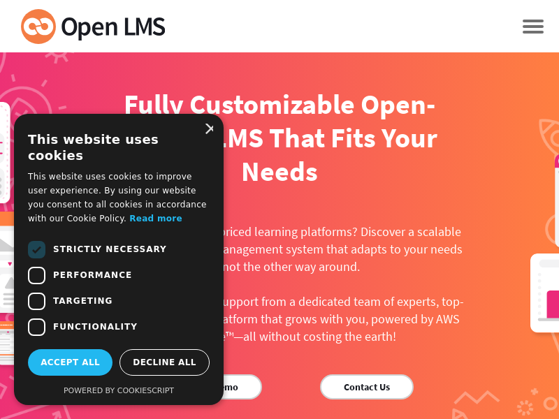 openlms.net Desktop Screenshot