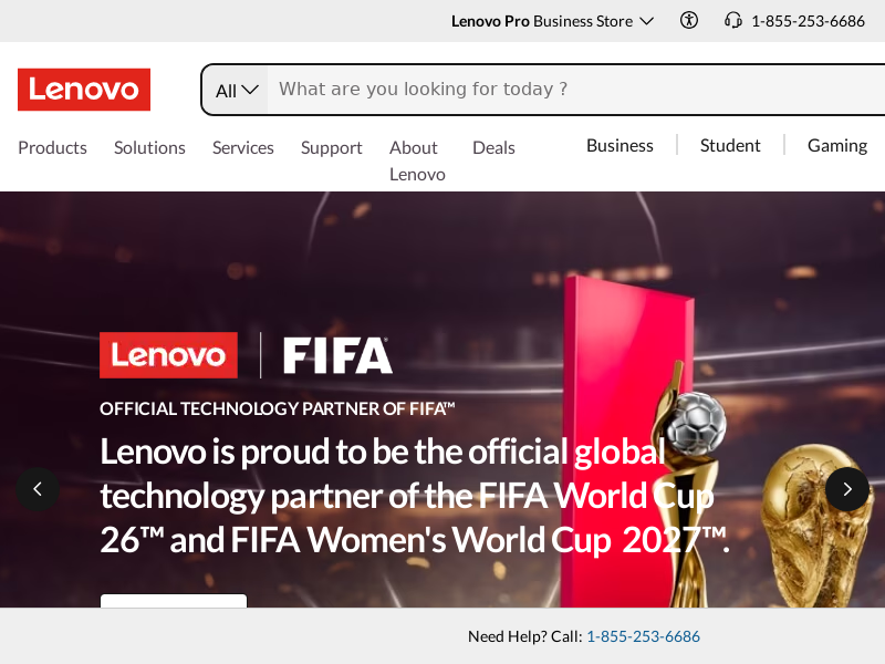 lenovo.com Desktop Screenshot