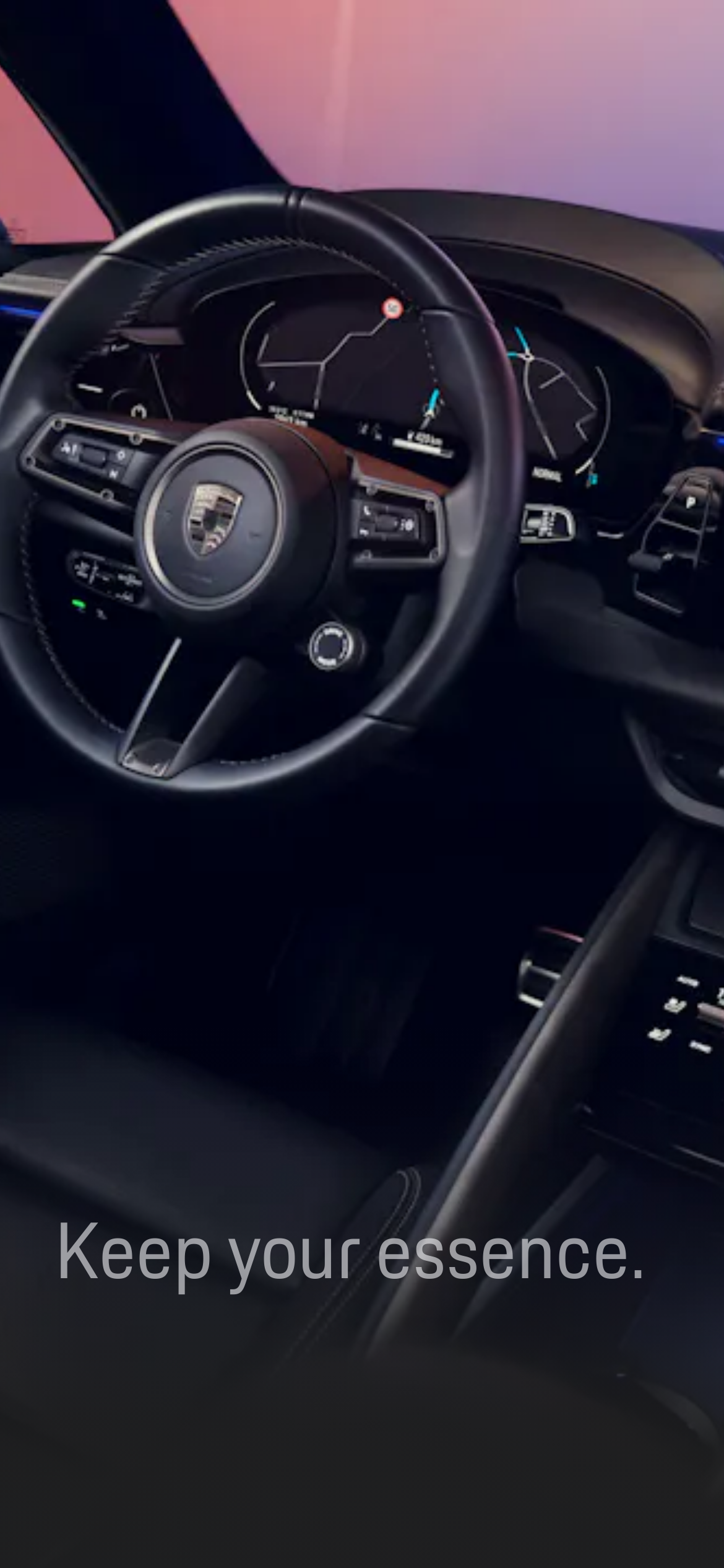porsche.com Mobile Screenshot