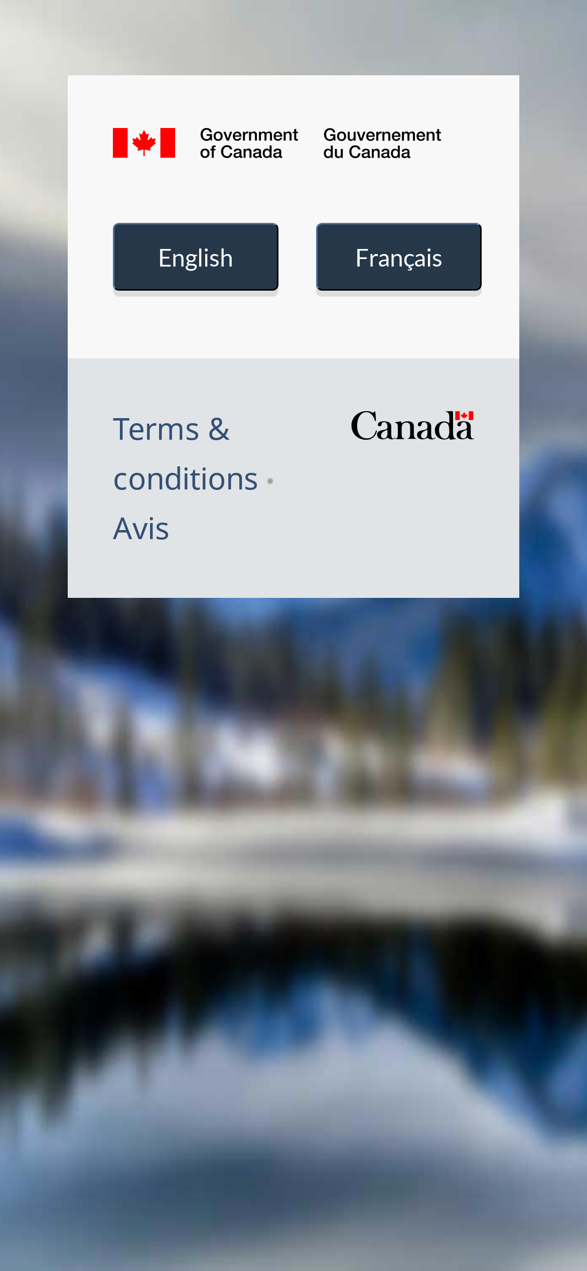 canada.ca Mobile Screenshot