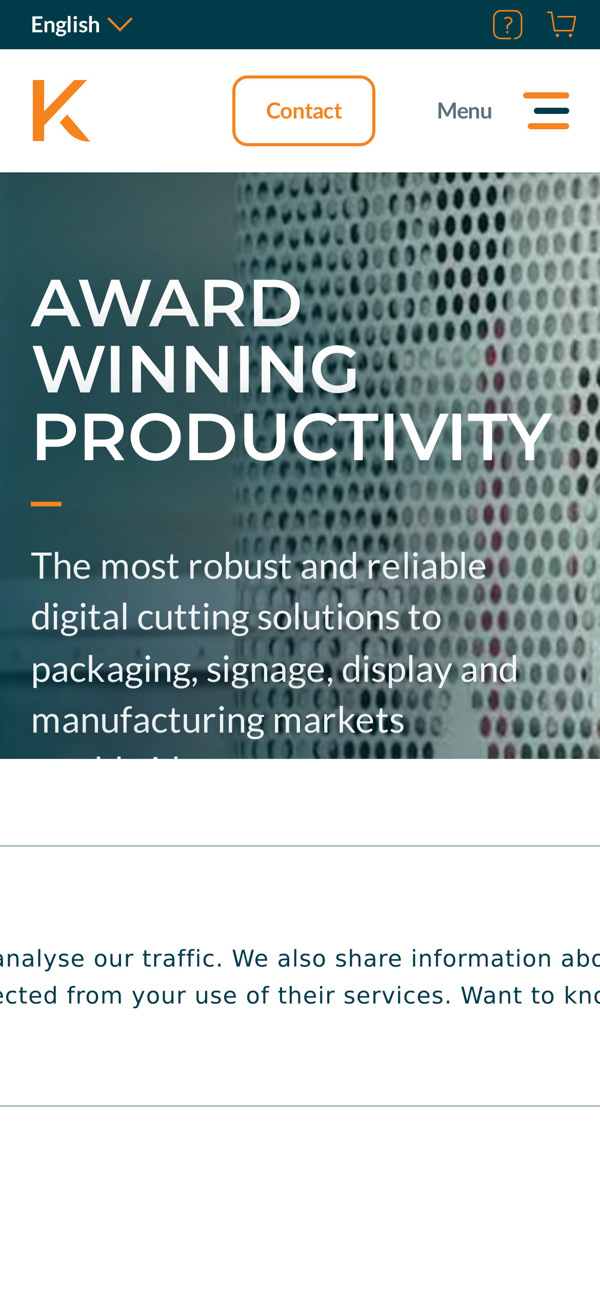 kongsbergsystems.com Mobile Screenshot